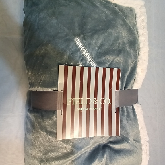 Sherpa Blanket - Gray - Picture 1 of 3